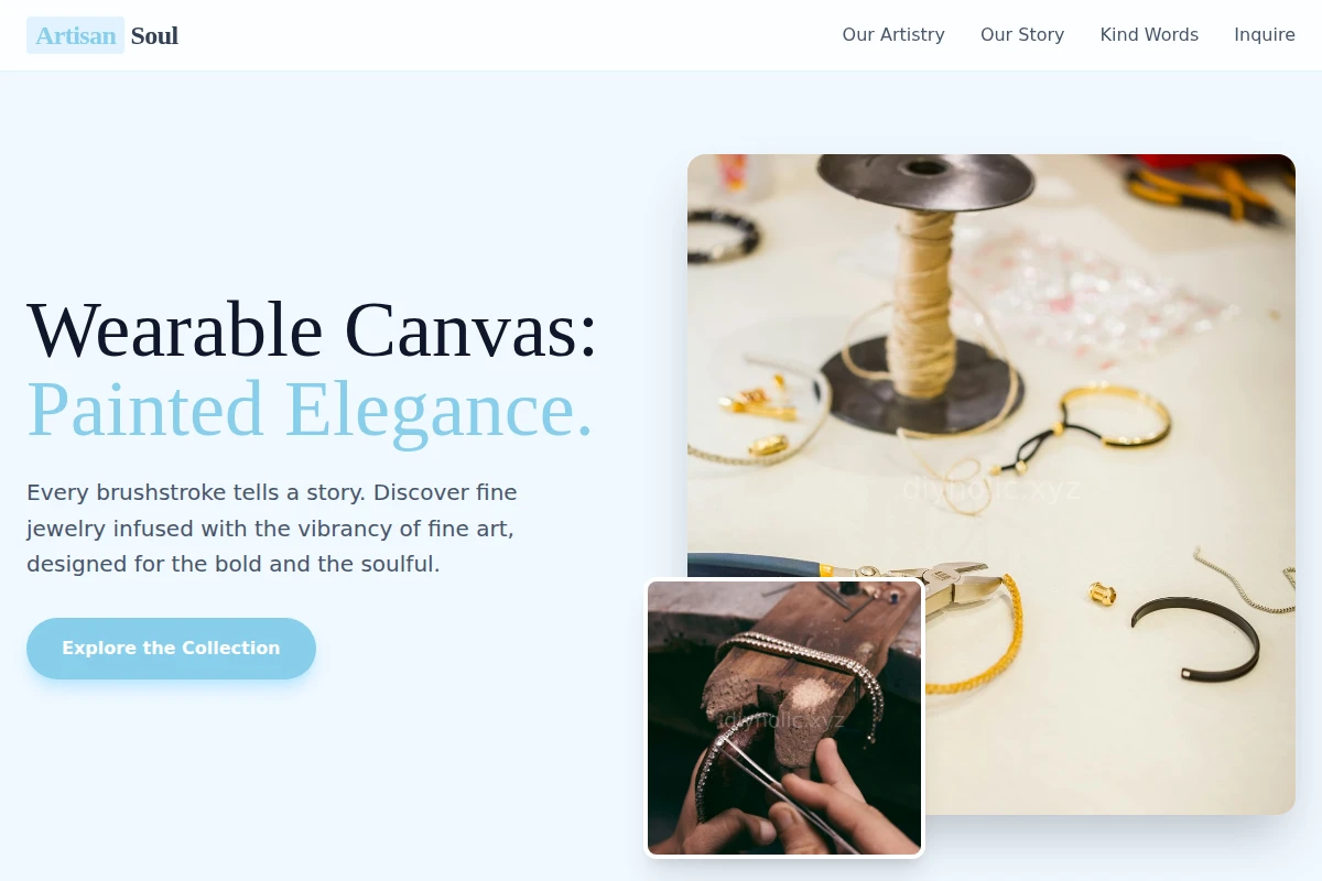 Painter Jewelry Making