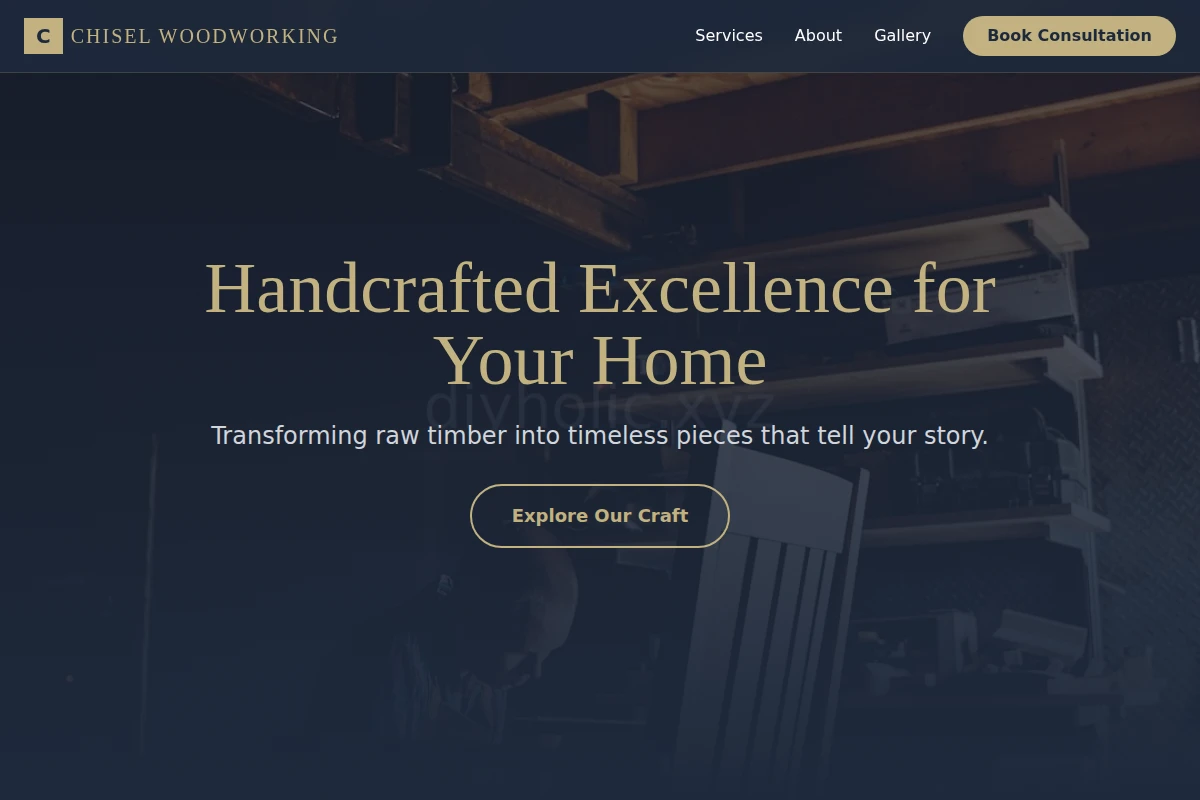 Chisel Woodworking